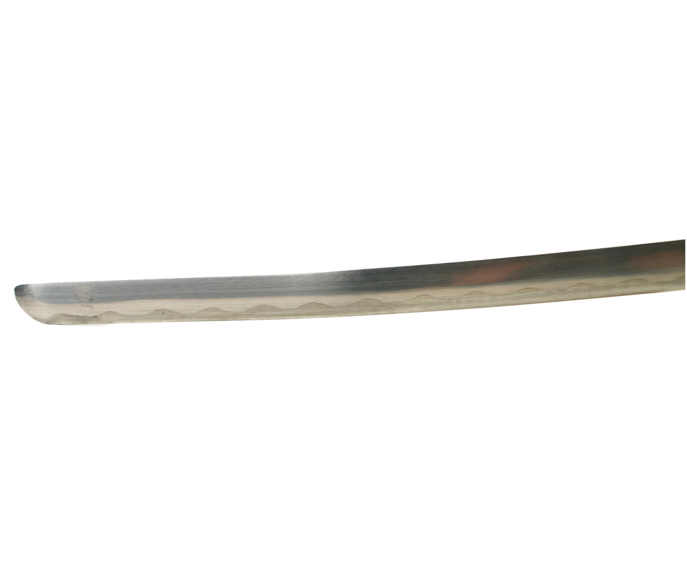 Меч самурайский. Ножны синие, цуба "золотое солнце" Armas del Mundo