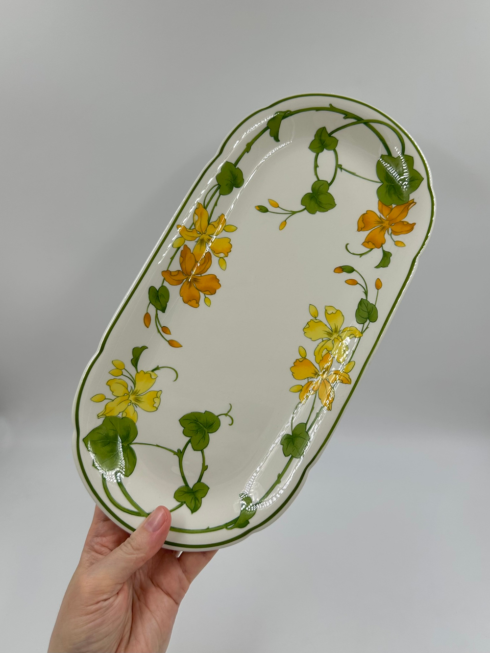 Блюдо овальное большое Villeroy & Boch, Geranium