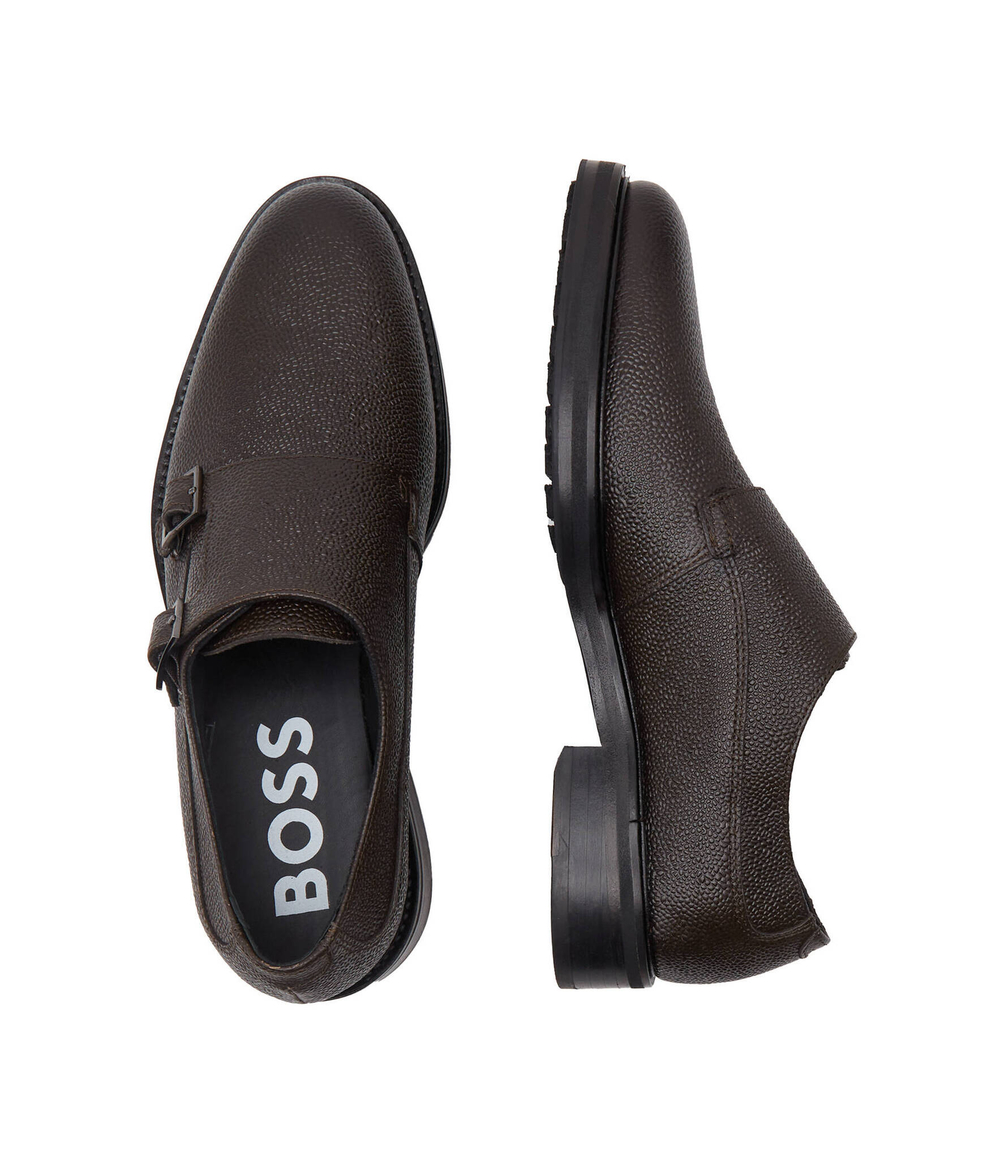 Кожаные монки larry-l BOSS BLACK - коричневый(50503578)