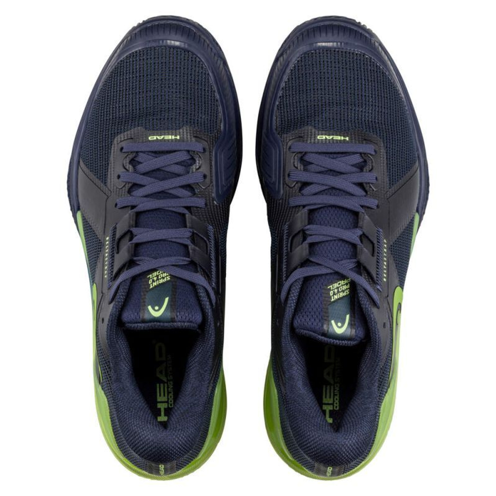 Мужские кроссовки для Падел Head Sprint Pro 4.0 Padel - navy/lime