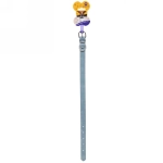 Ошейник искусственная кожа «Друг» 2*48см цвет голубой Ультрамарин