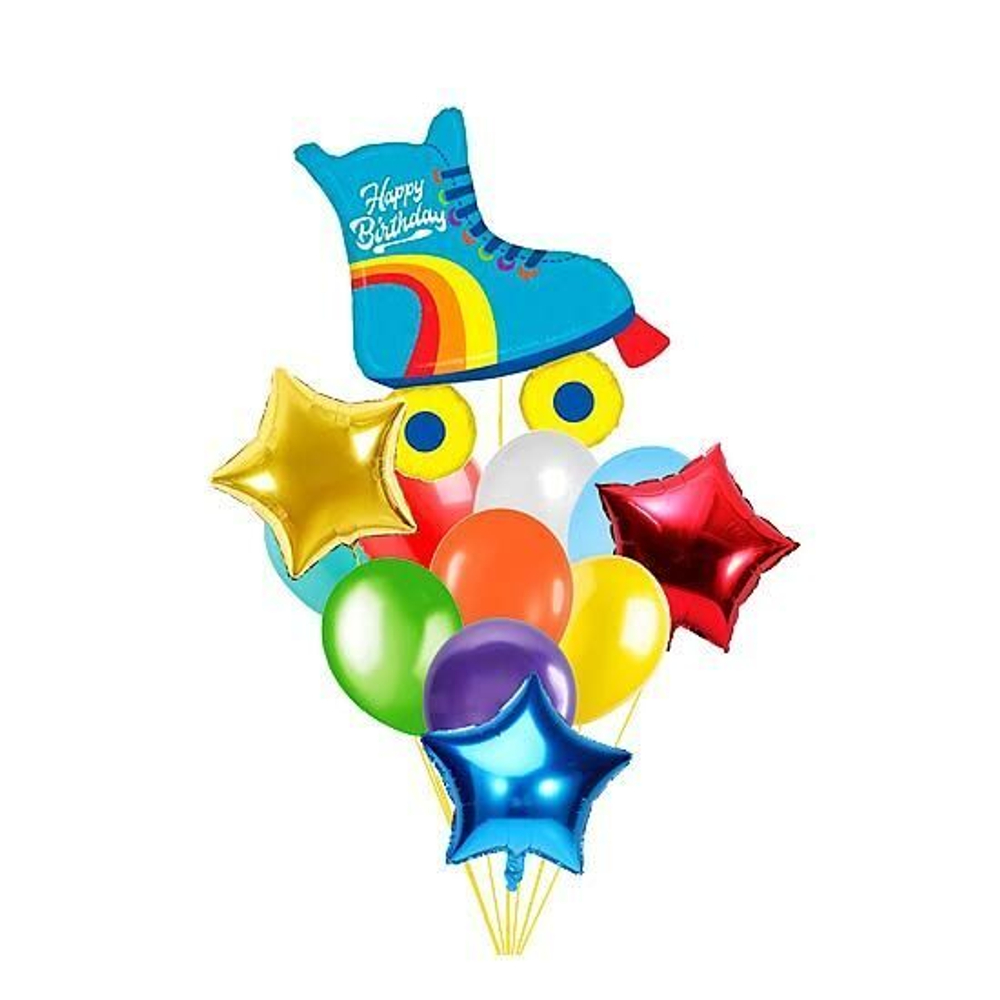 Композиция из шаров "Ролики"