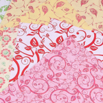 Бумага цветная для оригами Апплика, 200х200 мм, 18 листов, с рисунком, картонная упаковка, "Цветные поделки"