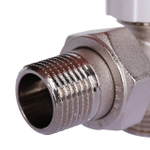 Клапан термостатический угловой STOUT - 1/2" x 3/4"EK (НР/НГ евроконус, PN10, Tmax 100°C)