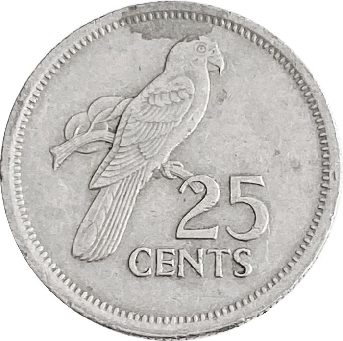 25 центов 1982 Сейшелы