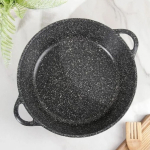 Жаровня алюминий, 4.5 л, антиприг, Горница, Гранит, ж7130аг, с крыш