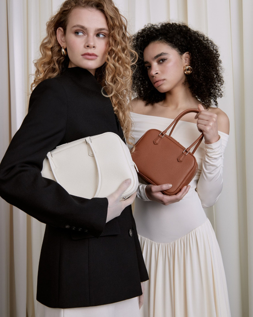 Сумка ROMA M молочного цвета