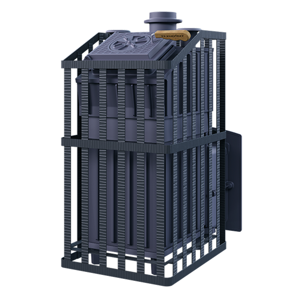 Чугунная печь для бани Гроза 24 (М) Ураган