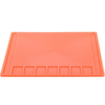 Доска для лепки Проф-Пресс, А4, без стека, с выемками, пластик, цвет ассорти