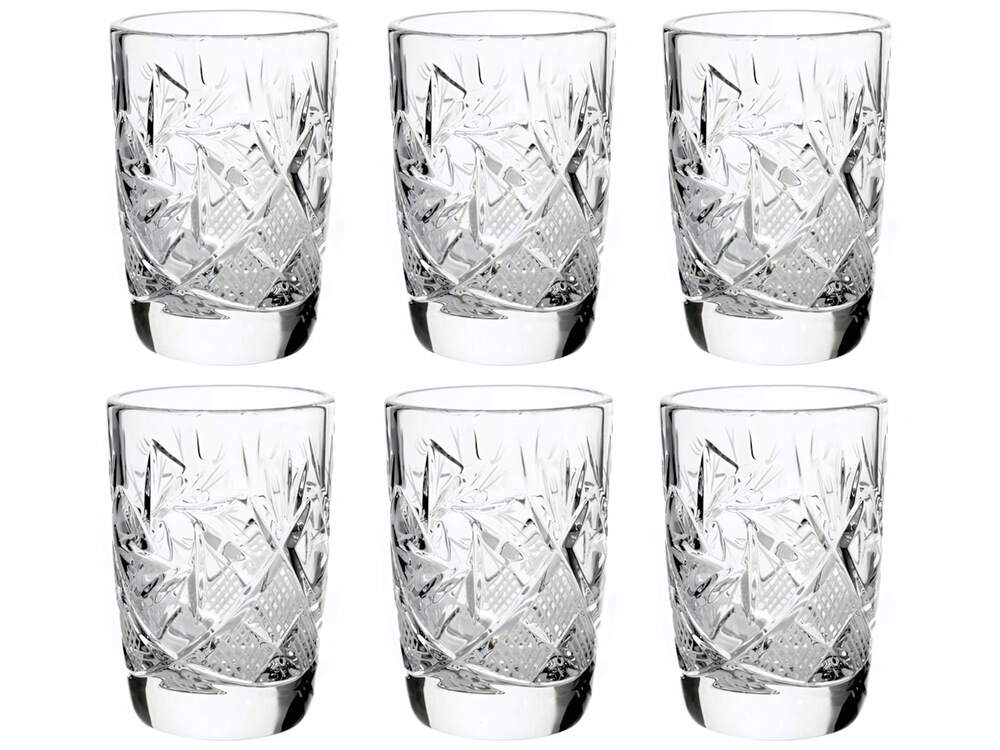 Набор стаканов для вина 35г, 1000/1 хрусталь