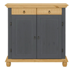 Комод Хельсинки в прихожую для обуви и вещей из сосны