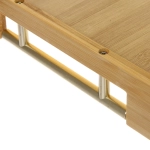 Поднос для завтрака «SHEF» 41*30*5см с пластиковыми ручками