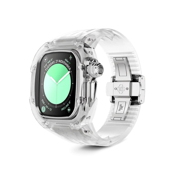 Корпус для Apple Watch - RSTRIII45 - CRYSTAL STEEL