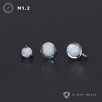 Ball 3-Prongs 3мм/4мм Opal #17