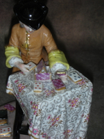 Статуэтка. Фарфор. Карточный домик. Франция