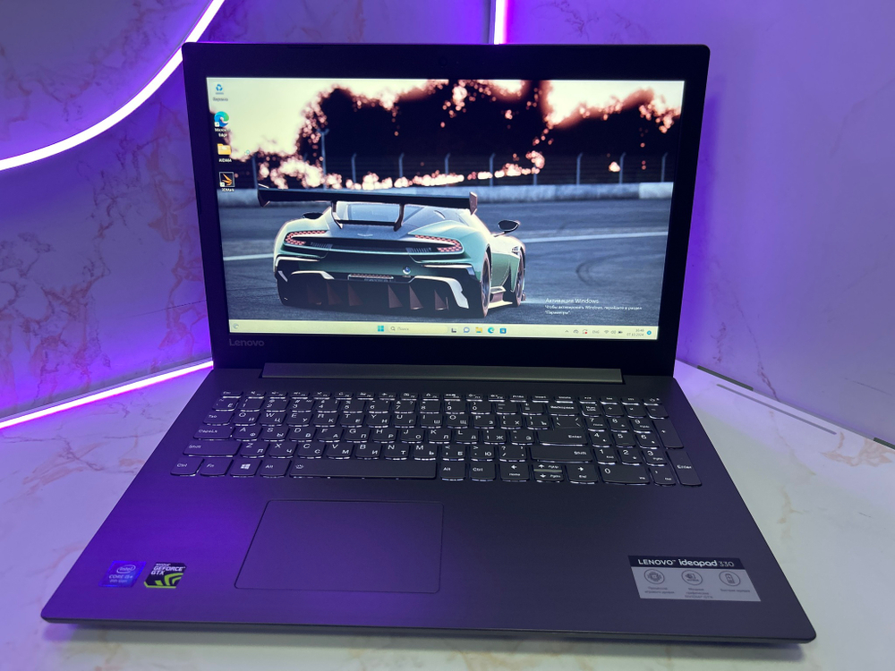 Ноутбук Lenovo 330-15ICH. Конфигурация: i5-8300H/8GB/512GB/GTX 1050 4GB/DOS/FHD