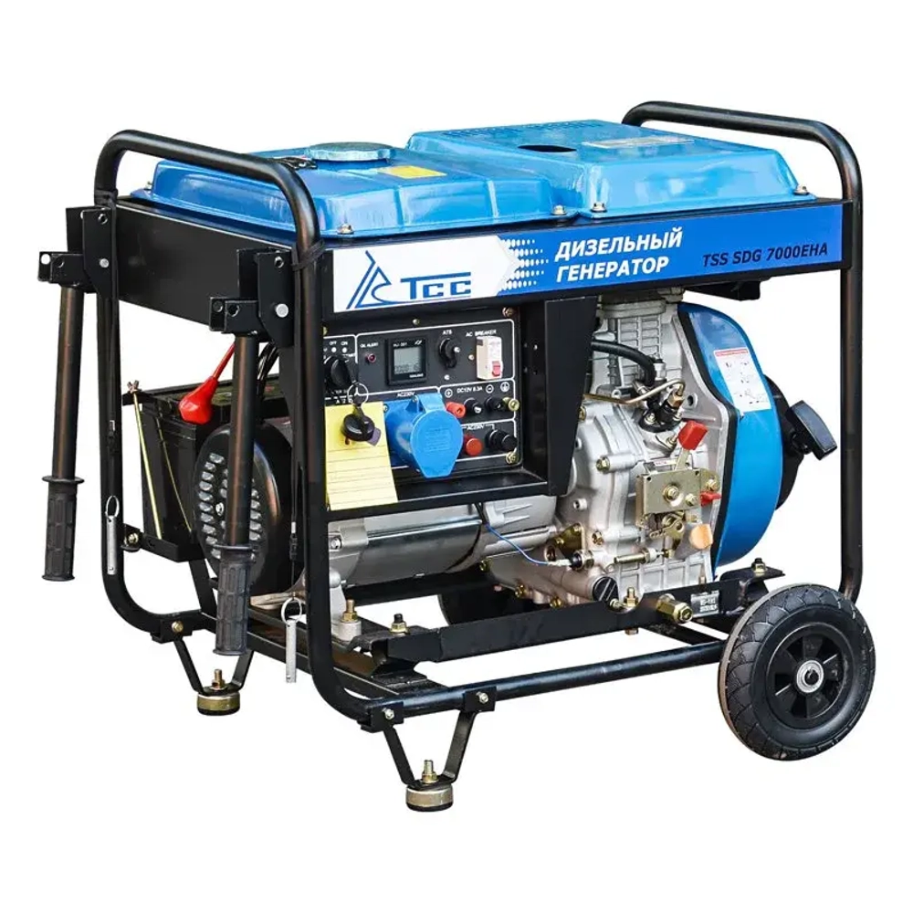 ТСС SDG 7000EHA дизель генератор с блоком АВР ТСС С 9000D/230/400 100033/100028