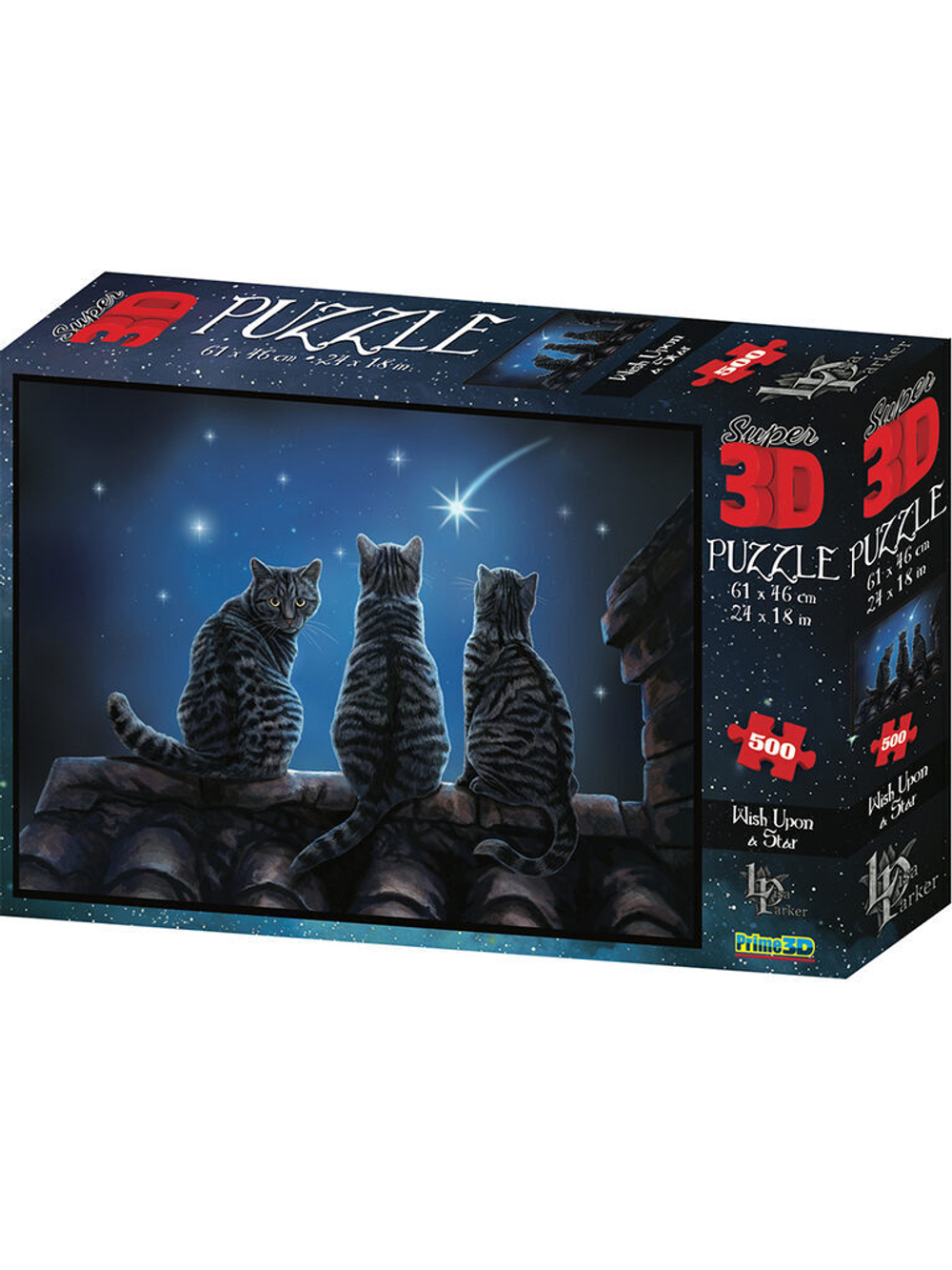 Пазл 3D 500 дет. 61*46см "Желание на звезду"