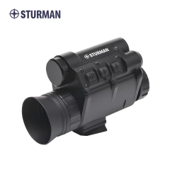 Цифровая камера Sturman NVG30 (с креплением на шлем) - вид сверху и сбоку