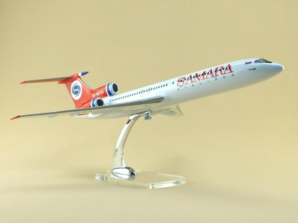 Модель самолета Ту-154М (М1:100, Самара)