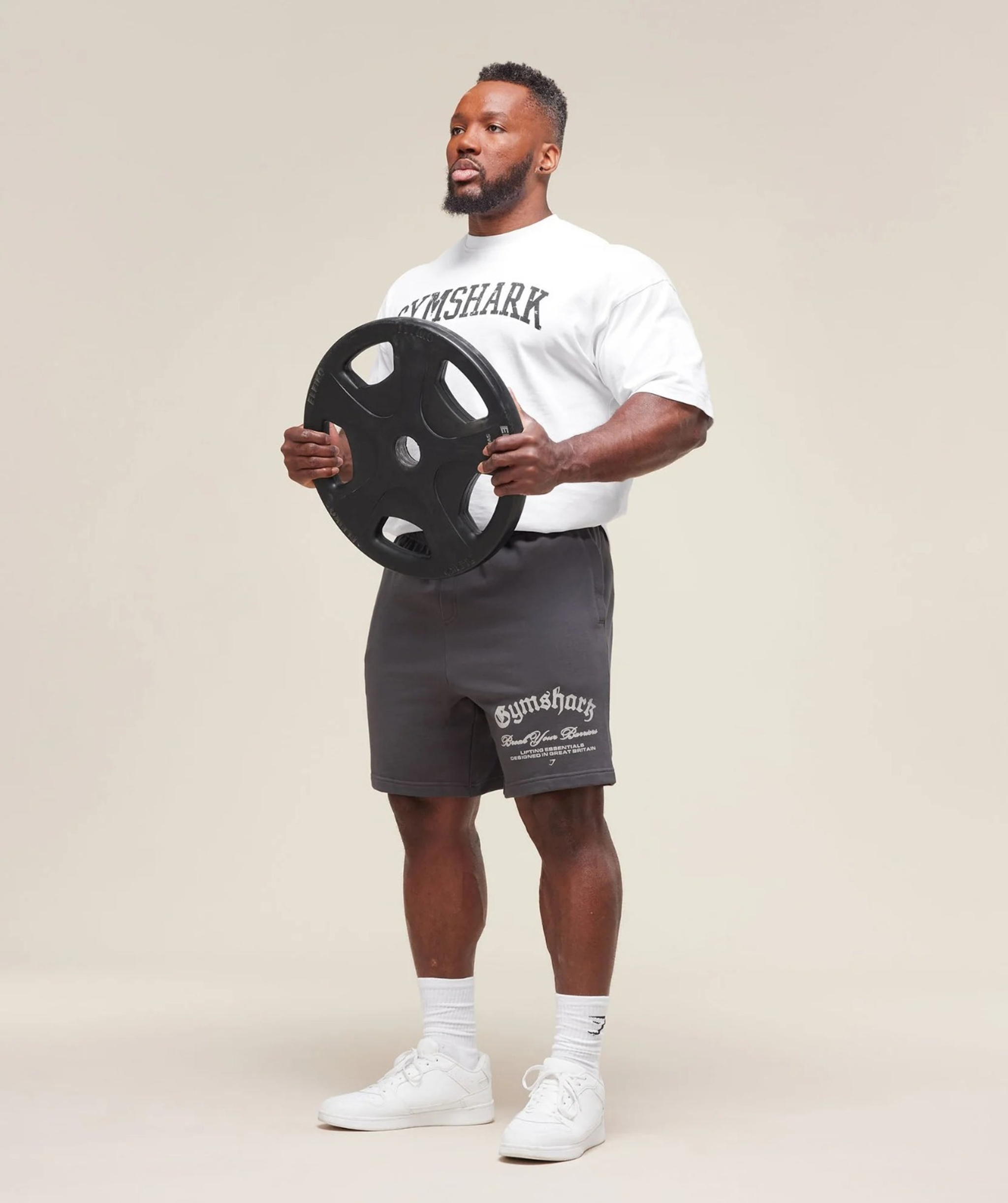 Шорты GYMSHARK Break Your Barriers Shorts Onyx Grey