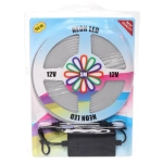 Гирлянда для дома Лента светодиодная NEON 5 м* 10мм, 600 ламп LED, 1 реж, степень защиты IP20, Белый