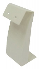 Подставка для серег/изогнутая/2 отверстия на планке/ф.№6 (резинка)/Н-80 мм.