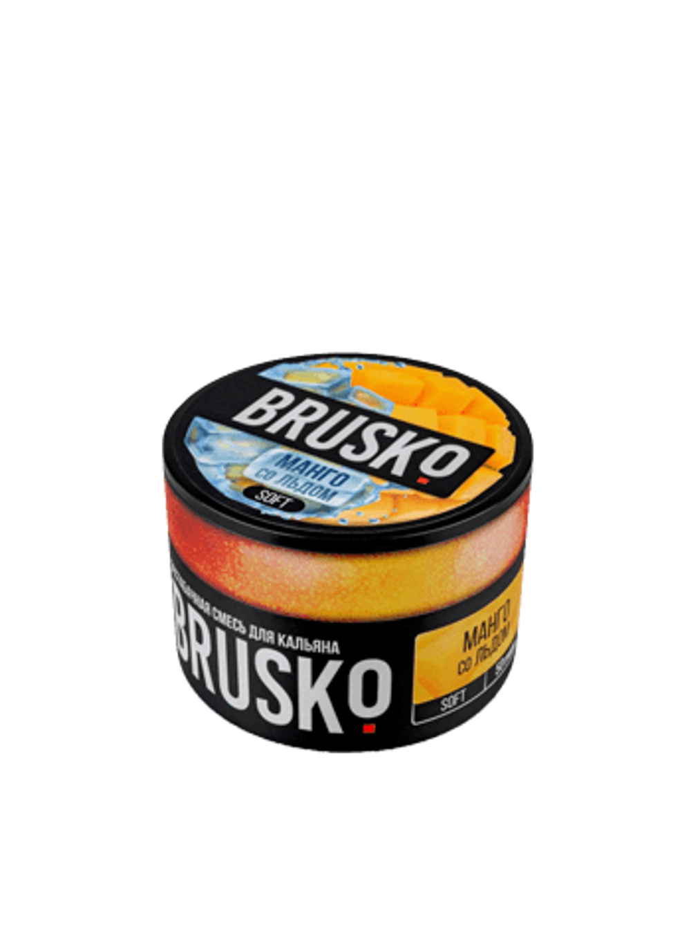 BRUSKO 50гр. Манго со льдом, Medium (М)