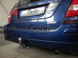 Фаркоп оцинкованный Galia S057A для Suzuki Liana хетчбек 2WD/4WD 2001-2007(паспорт и сертификат в комплекте)(без электрики)
