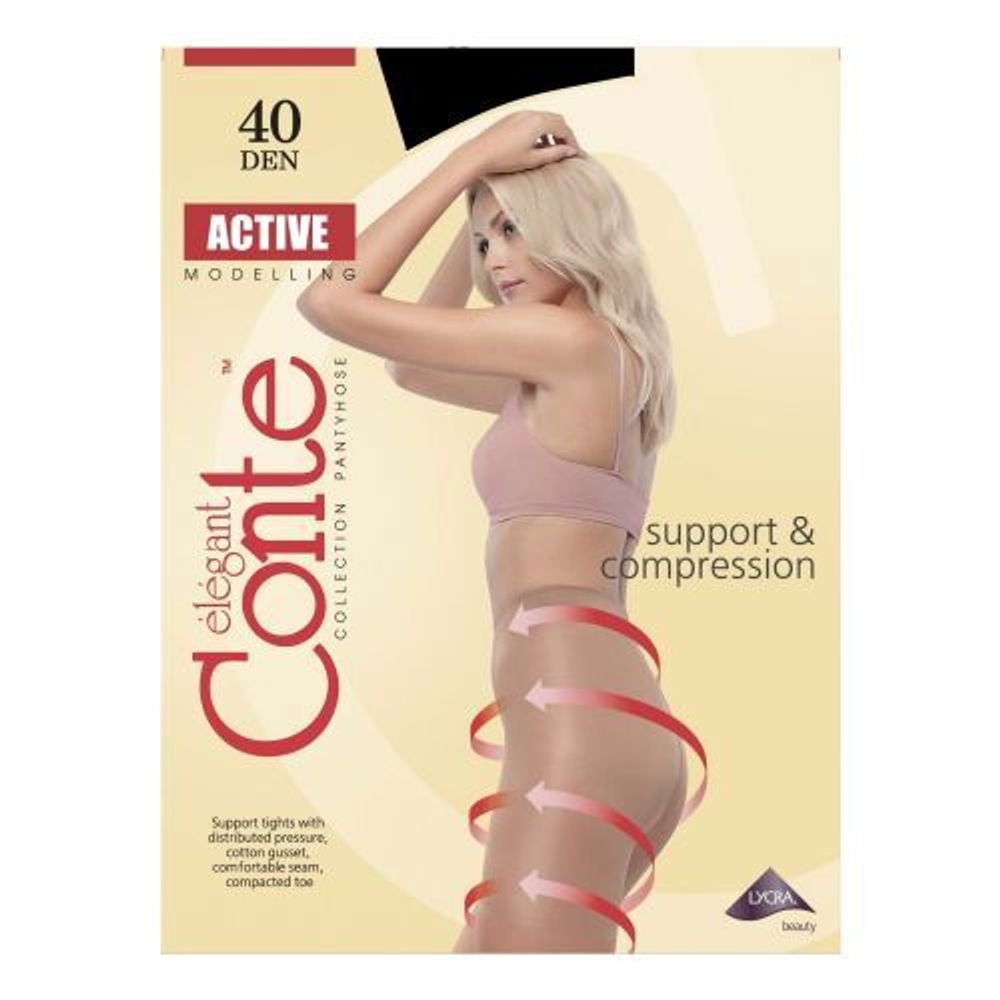 CONTE ELEGANT ACTIVE 40, nero, р.5