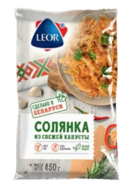 Солянка из свежей капусты 450г. Леор