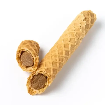 Вафельная трубочка без глютена и молока со сгущенкой Raw to Go, 50 г