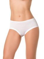 Хлопковые трусики-шорты со средней посадкой (Размер: XL) (Цвет: грязно-розовый)