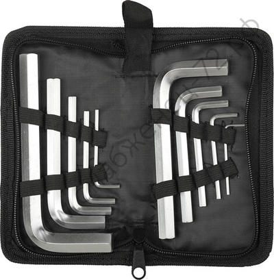 STAYER 10 шт, Набор коротких имбусовых ключей (2740-H10_z01)