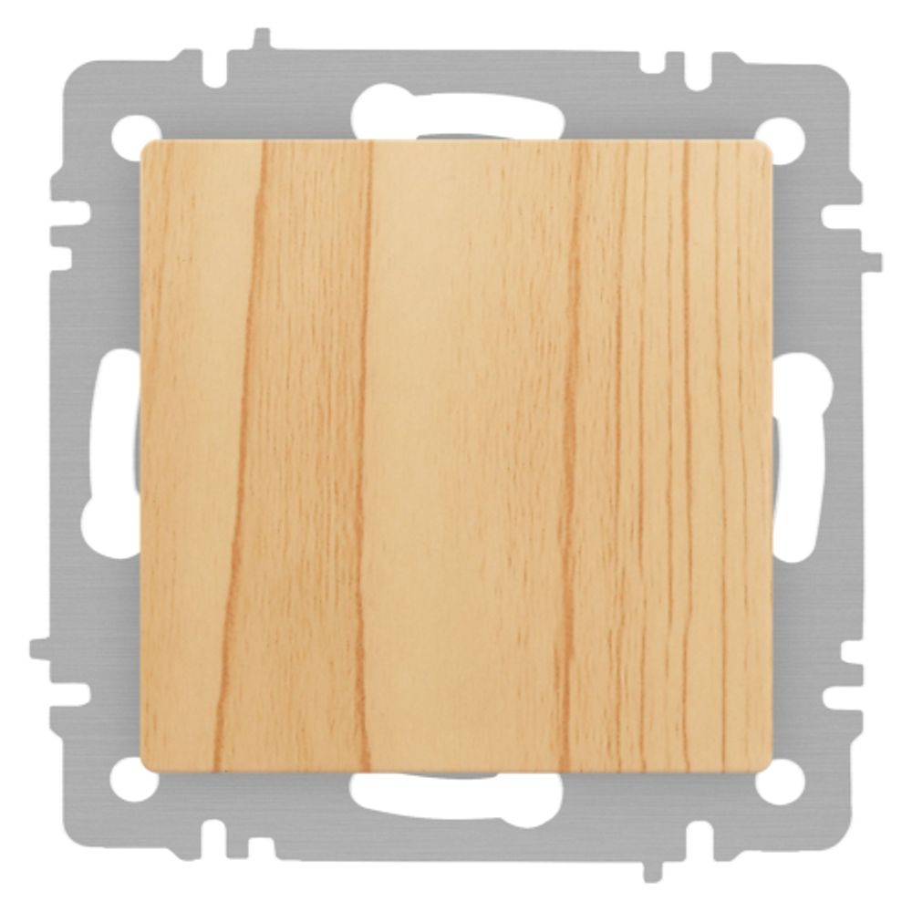 Выключатель Intro Accent 6-101-11 , 10А-250В, IP20, СУ, AL/CU, сосна | Intro