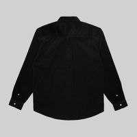  Рубашка мужская Carhartt WIP Madison Fine Cord артикул:I030580_black - купить в магазине Дайс