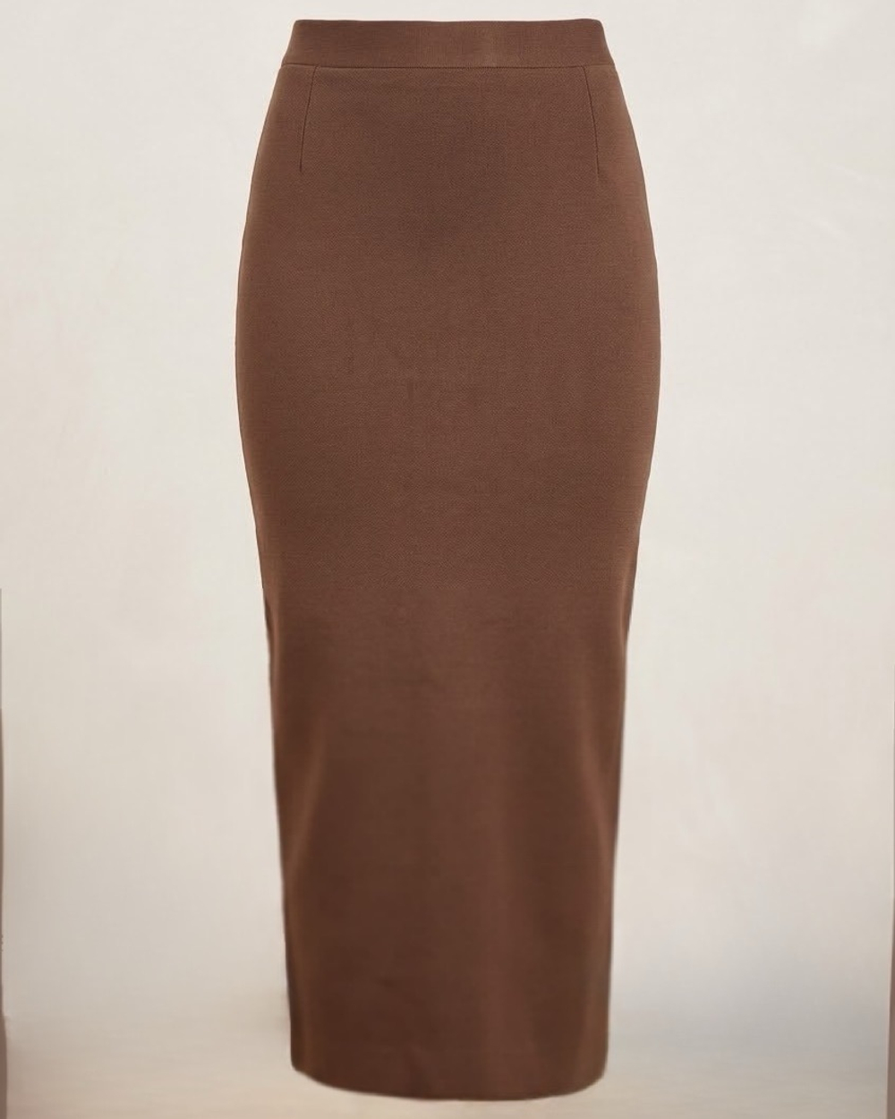 Юбка «Классика жанра» в шоколадном джерси
