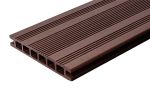 Доска террасная древесно-полимерная композитная Ecodeck (Экодек), 165x23,5, длина 600 см, Коричневый
