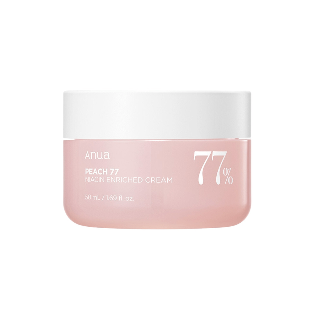 Anua Peach Niacin Enriched Cream Интенсивный крем-пудинг для гладкой и сияющей кожи