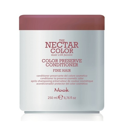 Кондиционер для ухода за тонкими окрашенными волосами Nook Nectar Color Preserve Fine Hair Conditioner 250мл