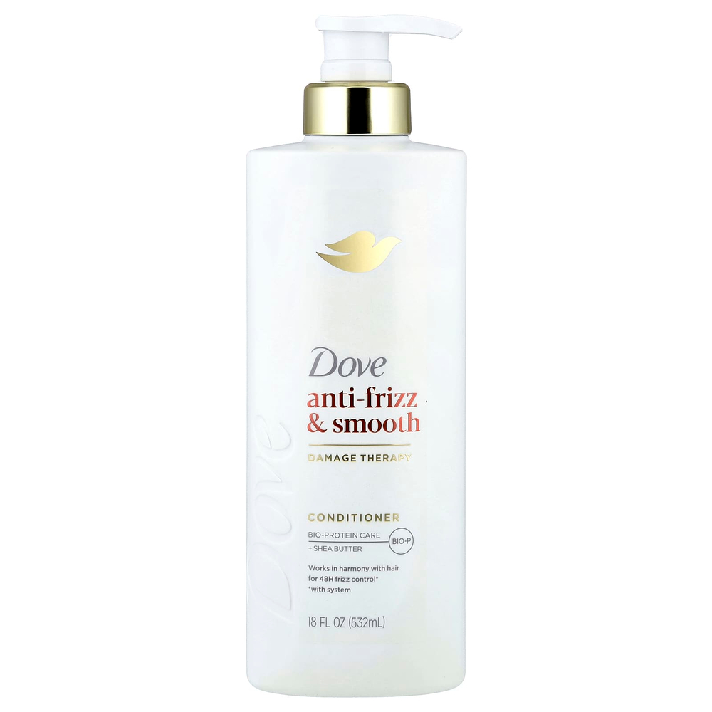 Dove, кондиционер для гладкости и против пушения волос, 532 мл (18 жидк. унций)
