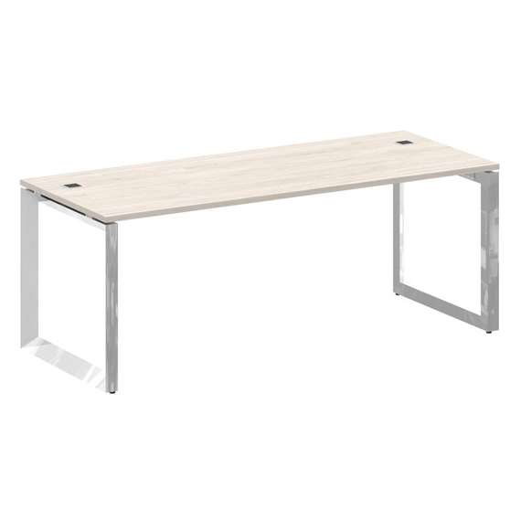 Onix Direct Lux Стол руководителя О-обр. м/к M-O.MO-SRR-6.8 Денвер Светлый/Нержавеющая Сталь/Хром 19
