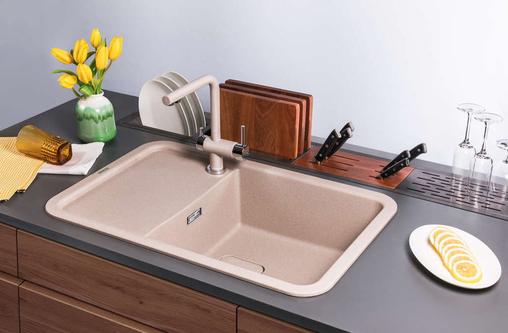 Мойка Omoikiri Tasogare 78-CA Artgranit | Карамель