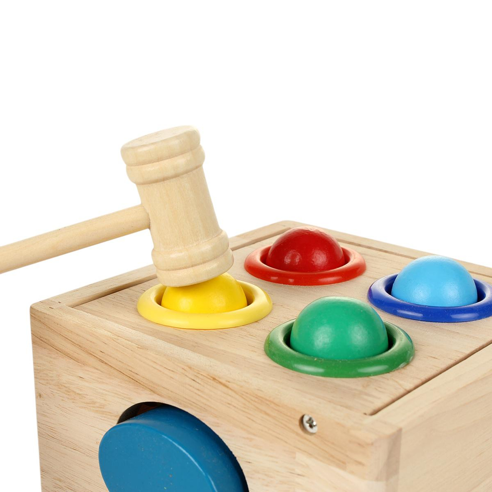 Развивающая игрушка Куб сортер деревянный, коробка C-41662