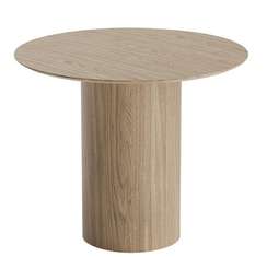 Стол обеденный Type D 90 см основание D 39 см (натуральный дуб)