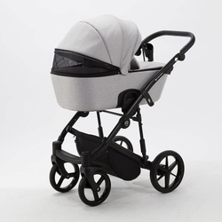 Детская коляска Adamex Mobi 2 в 1 M-TK01 Светло-серый