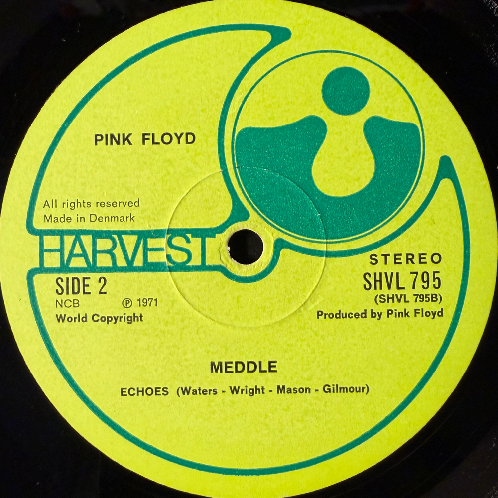 Pink Floyd - Meddle (Дания 1971г.)