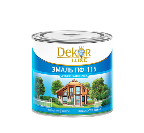 ЭМАЛЬ ДЕКОР ПФ-115 СВЕТЛО-СЕРАЯ 2,6Л