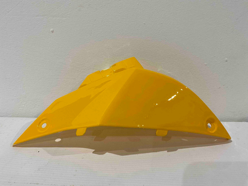 Пластик накладка декоративная панели приборов левая ATV WILD TRACK X, желтая