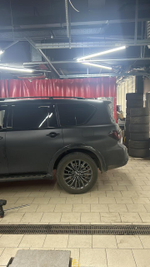 Карбон керамические тормоза для Infinity QX80 Инфинити тормоза тормозные диски колодки суппорт карбон керамика